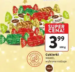 Intermarche Cukierki Wawel wybrane rodzaje oferta