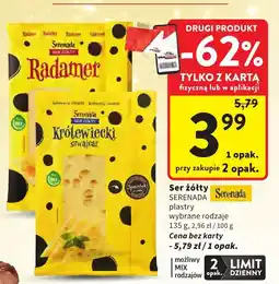 Intermarche Ser żółty Serenada Radamer/Królewiecki oferta