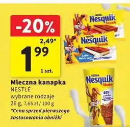 Intermarche Mleczna kanapka NESTLE oferta