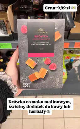 Biedronka Krówka Biedronka o smaku malinowym oferta