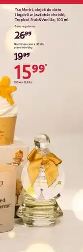 Rossmann Olejek do ciała tropical fruit & vanilla Tso Moriri oferta
