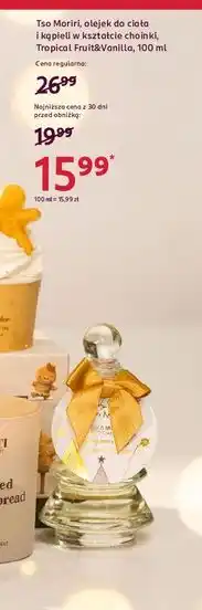 Olejek do ciała tropical fruit & vanilla Tso Moriri