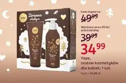Rossmann Zestaw w pudełku zimowa słodycz: żel pod prysznic 200 ml + balsam do ciała 150 Yope oferta