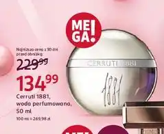 Rossmann Woda toaletowa Cerruti 1881 Pour Femme oferta