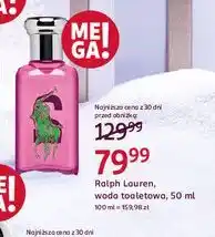 Rossmann Woda toaletowa Ralph Lauren Big Pony oferta
