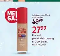 Rossmann Podkład nr 100 ivory Rimmel Lasting Finish 25H oferta