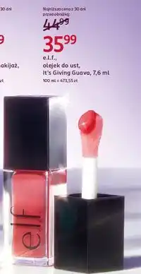 Rossmann Olejek do ust it's giving guava E.l.f oferta