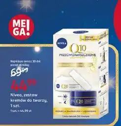 Rossmann Zestaw w pudełku q10 power: krem na dzień 50 ml + noc Nivea oferta