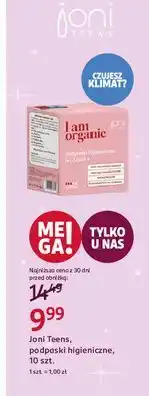 Rossmann Podpaski higieniczne na dzień Joni Teens oferta