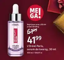 Rossmann Serum przeciwzmarszczkowe L'oreal Revitalift Filler [Kwas Hialuronowy] oferta