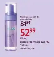Rossmann Pianka do twarzy oczyszczająca Kloo oferta