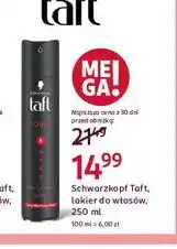 Rossmann Lakier do włosów Taft Power oferta