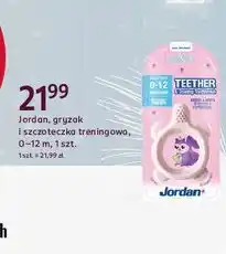 Rossmann Gryzak i szczoteczka 0-12 m Jordan oferta