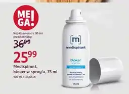 Rossmann Bloker w sprayu Medispirant oferta
