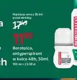 Rossmann Antyperspirant Borotalco Invisible oferta