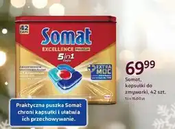 Rossmann Kapsułki do zmywarki puszka Somat Excellence Premium 5In1 oferta