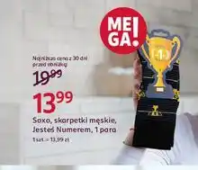 Rossmann Skarpetki jesteś numerem 1 Soxo oferta