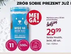 Rossmann Suplement diety w żelkach misie na zdrowe włosy Noble Health oferta