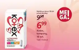 Rossmann Tampony normal Kotex Ultra oferta