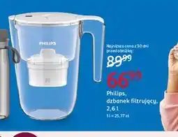 Rossmann Dzbanek filtrujący 2.6 l + filtr Philips oferta