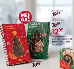 Rossmann Skarpety damskie czekolada z pomarańczą Soxo oferta