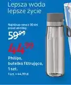 Rossmann Butelka filtrująca 590 ml czarna Philips oferta