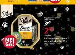 Rossmann Karma dla kota frykasy z indykiem i warzywami Sheba Sauce Collection oferta