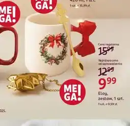 Rossmann Kubek z zaparzaczem i łyżeczką Eloy Christmas oferta
