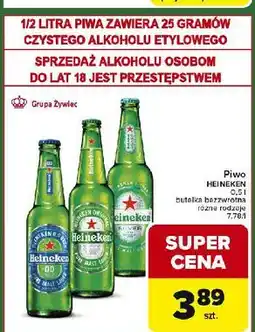 Carrefour Piwo Heineken Silver oferta