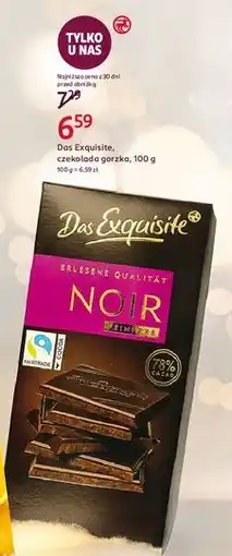 Rossmann Czekolada gorzka 78% Das Exquisite oferta