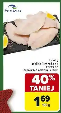 Carrefour Filet z tilapii Freezco oferta