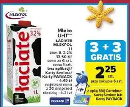 Carrefour Mleko 3.2% Łaciate oferta