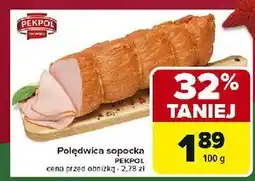 Carrefour Polędwica sopocka Pekpol oferta