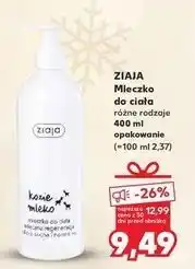 Kaufland Mleczko do ciała Ziaja Kozie Mleko oferta