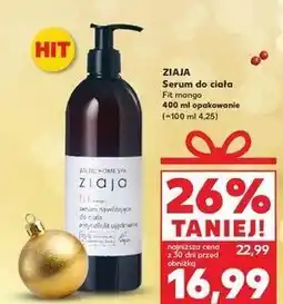 Kaufland Serum do ciała nawilżające Ziaja Baltic Home Spa Fit oferta