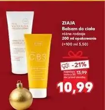 Kaufland Balsam do ciała przeciw suchości skóry Ziaja Naturalnie Pielęgnujemy oferta