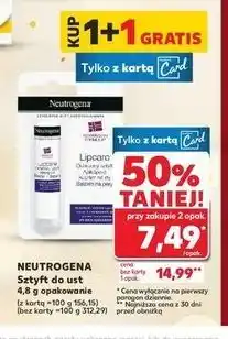 Kaufland Sztyft do ust spf 4 Neutrogena Formuła Norweska oferta