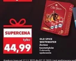Kaufland Zestaw w pudełku whitewater: żel pod prysznic 250 ml + dezodorant sprayu 150 sztyfcie 50 Old Spice oferta