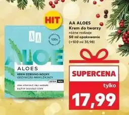 Kaufland Krem dzienno-nocny odżywczo-nawilżający Aa Aloes oferta