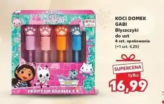 Kaufland Błyszczyki do ust koci domek gabi oferta