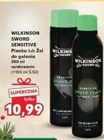 Kaufland Żel do golenia sensitive Wilkinson Sword oferta