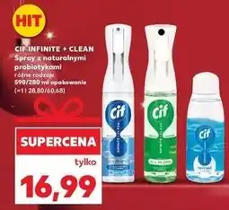 Kaufland Spray do czyszczenia clean Cif oferta