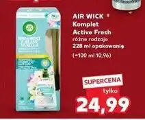 Kaufland Odświeżacz powietrza oceaniczny powiew i rajska wanilia Air Wick Active Fresh oferta