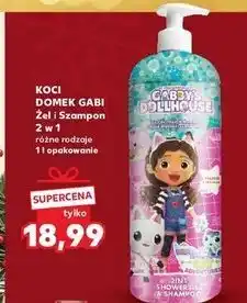 Kaufland Żel pod prysznic i szampon 2w1 dla dzieci gabby's dollhouse oferta