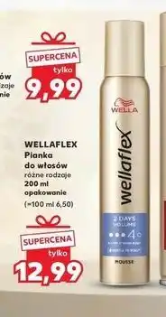 Kaufland Pianka do włosów 2nd day volume extra strong hold Wellaflex oferta