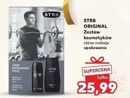 Kaufland Zestaw w pudełku original: żel pod prysznic 250 ml + dezodorant 150 Str8 oferta