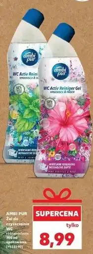 Kaufland Żel do wc mint & jasmine Ambi Pur oferta