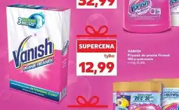 Kaufland Proszek pranie firanek Vanish oferta