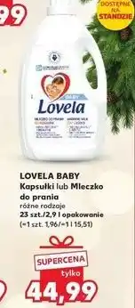 Kaufland Mleczko do prania kolorów Lovela Baby oferta