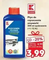 Kaufland Płyn do czyszczenia zmywarek K-Classic oferta